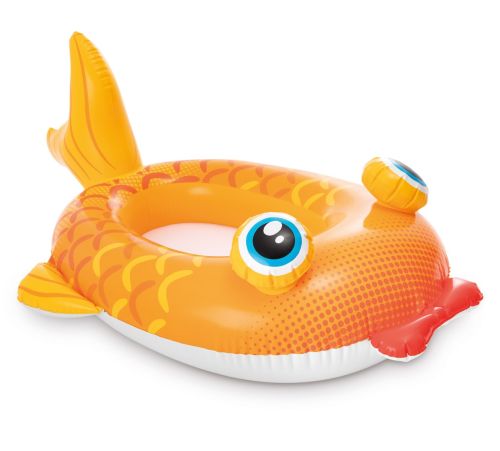 Intex zwembad kinderbootje oranje-vis