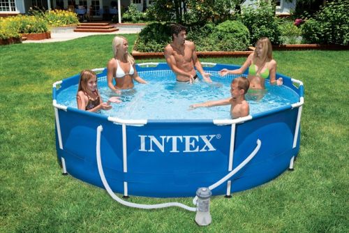 Menstruatie Uitgaan ontvangen Intex Metal Frame zwembad 366 x 76 met filterpomp