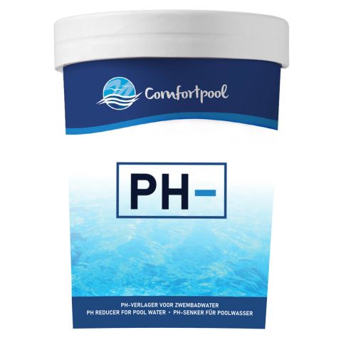 pH-min poeder | 5 kg | Verlaagt de pH waarde | Voor helder zwembadwater | Comfortpool