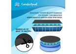Comfortpool Solar afdekzeil Pro rond 183 cm | Verwarmt en Isoleert