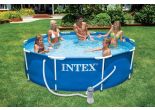 Intex Metal Frame zwembad 366 x 76 met filterpomp