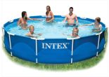 Intex zwembad rond 366 x 76 | Metal Frame