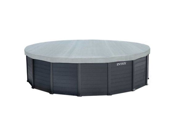 Intex Deluxe afdekzeil voor Graphite Panel zwembad Ø 478 cm