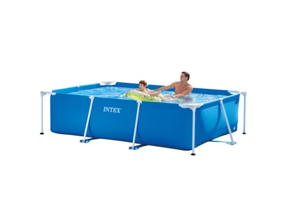 Intex zwembad 260 x 160 x 65 | Rechthoekig frame zwembad