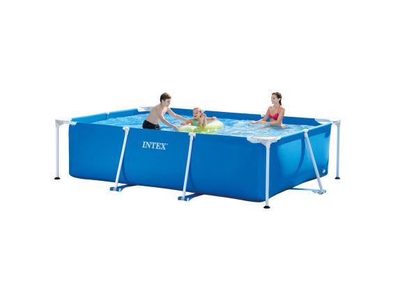 Intex zwembad 300 x 200 x 75 | Rechthoekig frame zwembad
