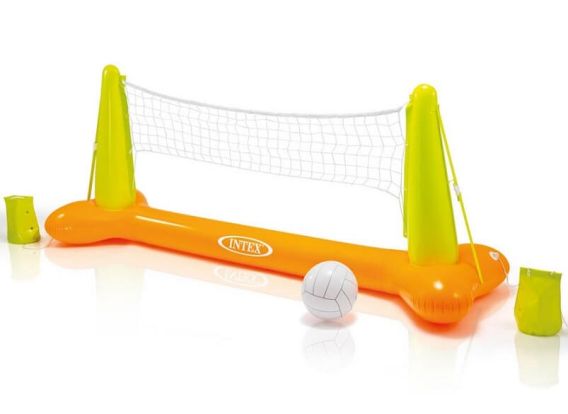 Opblaasbaar volleybal net