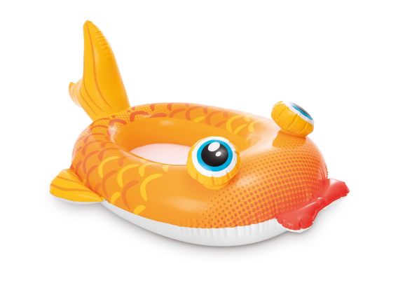 Intex opblaasbaar kinderbootje | Oranje vis