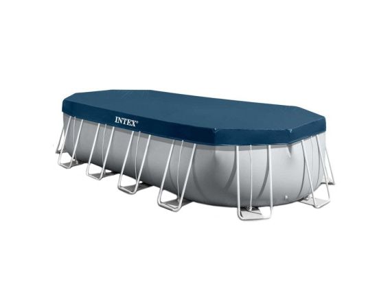 Intex afdekzeil voor Prism Oval Frame zwembad 610 x 305 cm