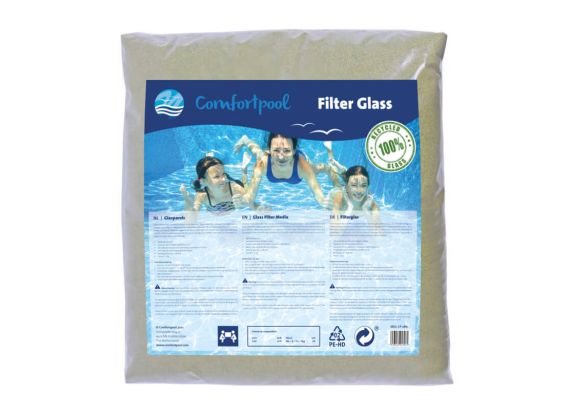 Comfortpool filterglas | Glasparels | Duurzame zwembadfiltratie