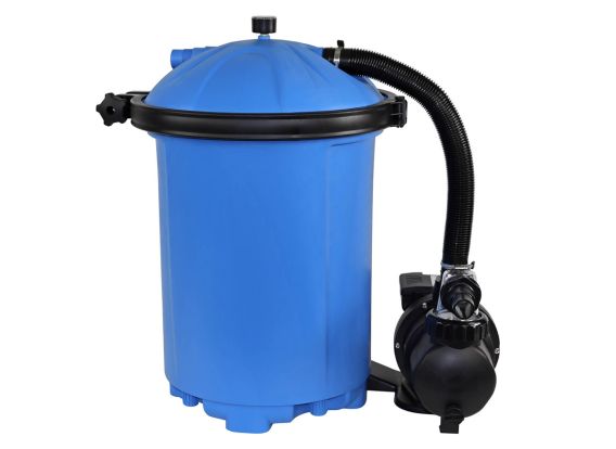 Cartridge filterpomp FuzzyClean 9500 | Tot 35.000 liter | Duurzaam met filterbolletjes