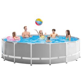 Intex zwembad 457 x 122 rond | Prism Frame met filterpomp