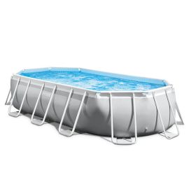 Intex zwembad 503 x 274 x 122 | Ovaal Prism Frame met filterpomp