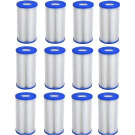Filtercartridge A - set van 12 stuks | Voor Intex en Bestway filterpompen