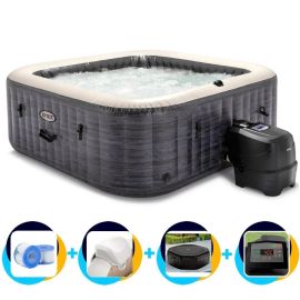 Intex opblaasbare spa | 6-persoons Greystone Deluxe
