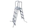 Bestway zwembad 488 x 244 x 122 cm | Rechthoekig Power Steel