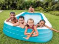 Opblaasbaar zwembad Family Pool - blauw