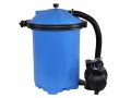 Cartridge filterpomp FuzzyClean 9500 | Tot 35.000 liter | Duurzaam met filterbolletjes