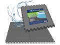 Comfortpool Zwembad Vloertegels Grijs - 50 stuks | Isolatie en bescherming | Zwembad ondervloer | 50 x 50 cm