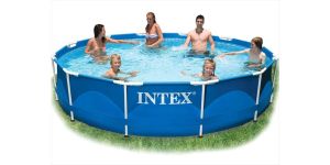 Intex Metal Frame zwembad 366 x 76 cm-Zonder filterpomp
