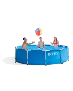 Intex zwembad rond 305 x 76 | Metal Frame