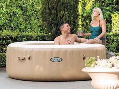 Opblaasbare jacuzzi met Fiber-Tech technologie