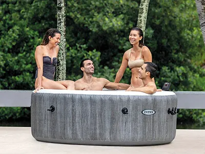 Intex Glow Deluxe opblaasbare spa